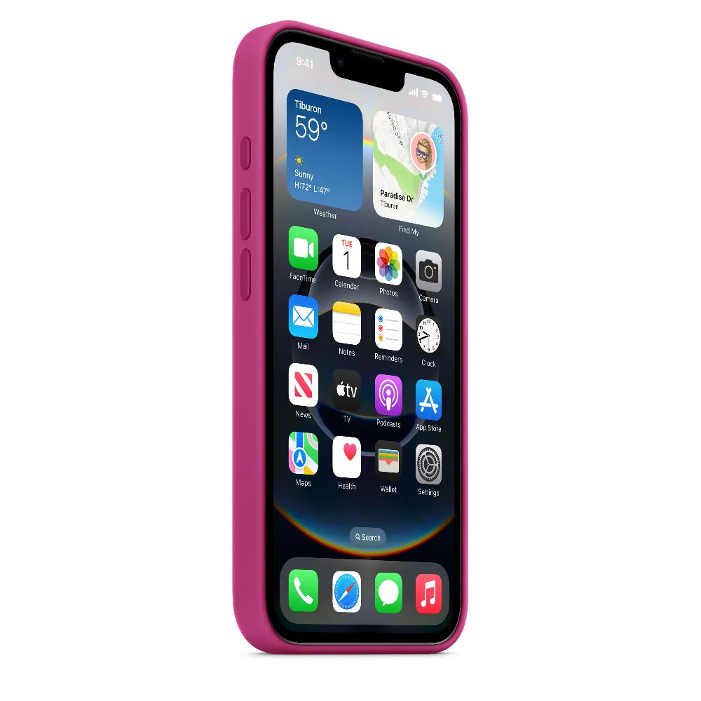 Case de Silicona Apple para iPhone 16e – Fucsia