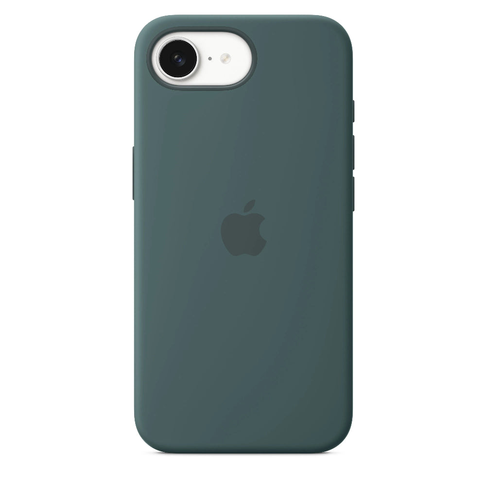 Funda de silicón para el iPhone 16e – Verde lago