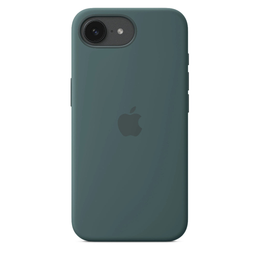 Funda de silicón para el iPhone 16e – Verde lago