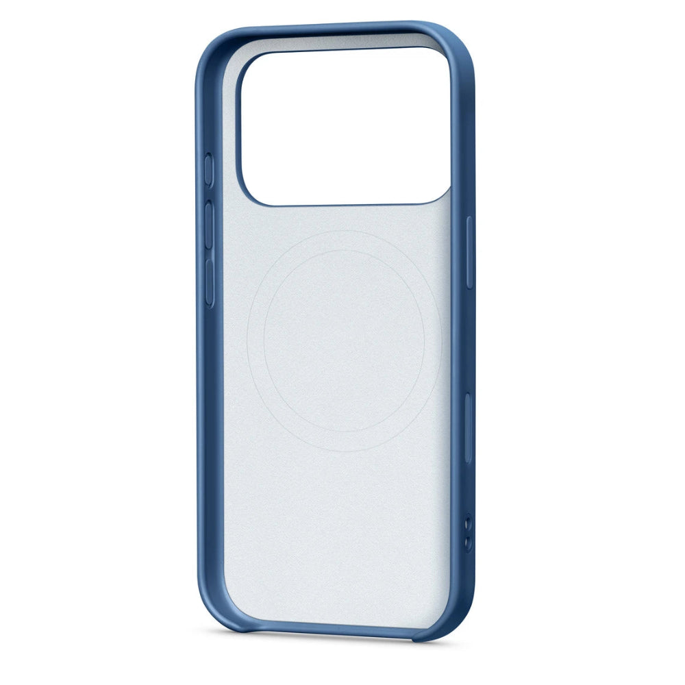 Case_Beats_para_iPhone_17_Pro_con_soporte_MagSafe_y_Control_de_Cámar_Azul_Cobalto_Posición_4_iShop_El_Salvador