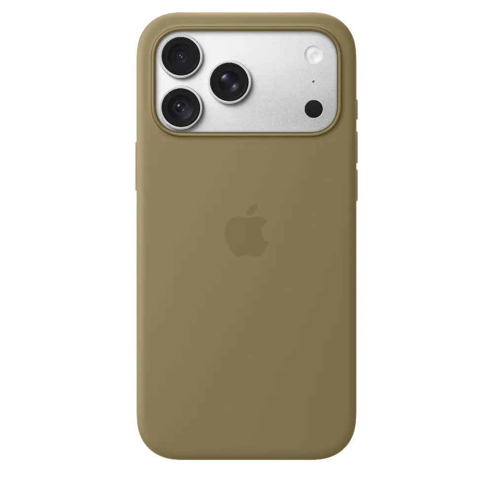 Funda_de_Silicon_con_MagSafe_para_el_iPhone_18_Pro_Max_Color_Oliva_Imagen_posicion_1_iShop_El_Salvador