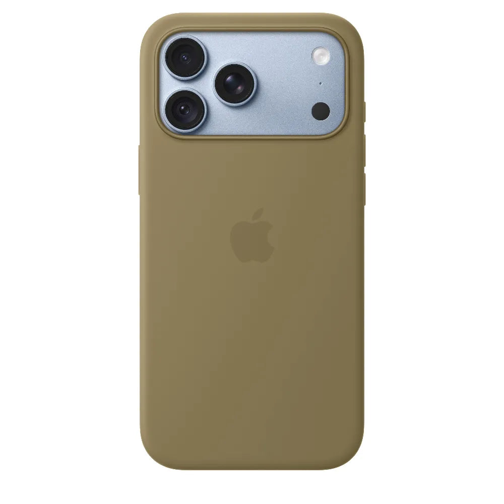 Funda_de_Silicon_con_MagSafe_para_el_iPhone_18_Pro_Max_Color_Oliva_Imagen_posicion_3_iShop_El_Salvador