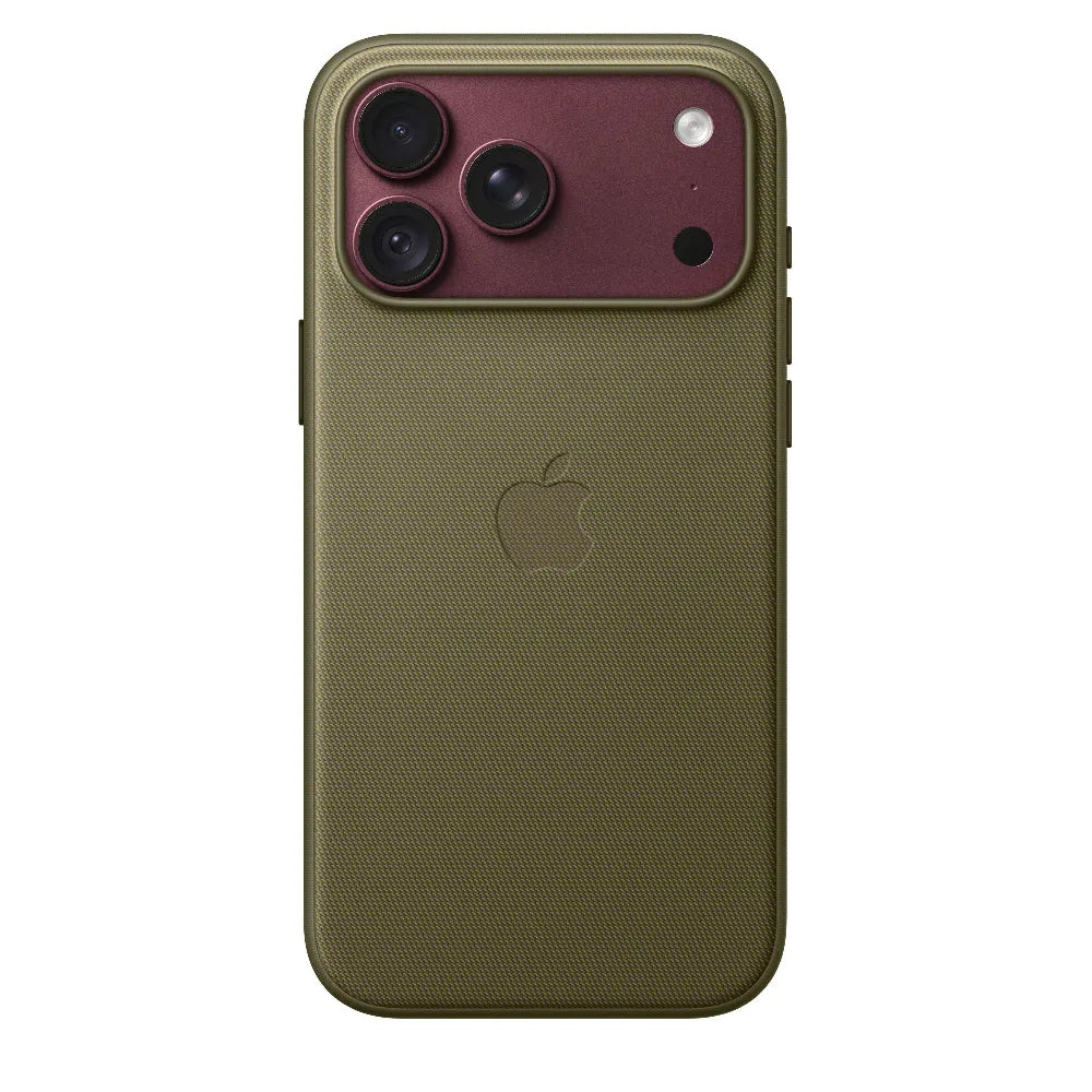 Funda_de_TechWoven_con_MagSafe_para_el_iPhone_18_Pro_Max_Color_Oliva_Imagen_posicion_2_iShop_El_Salvador