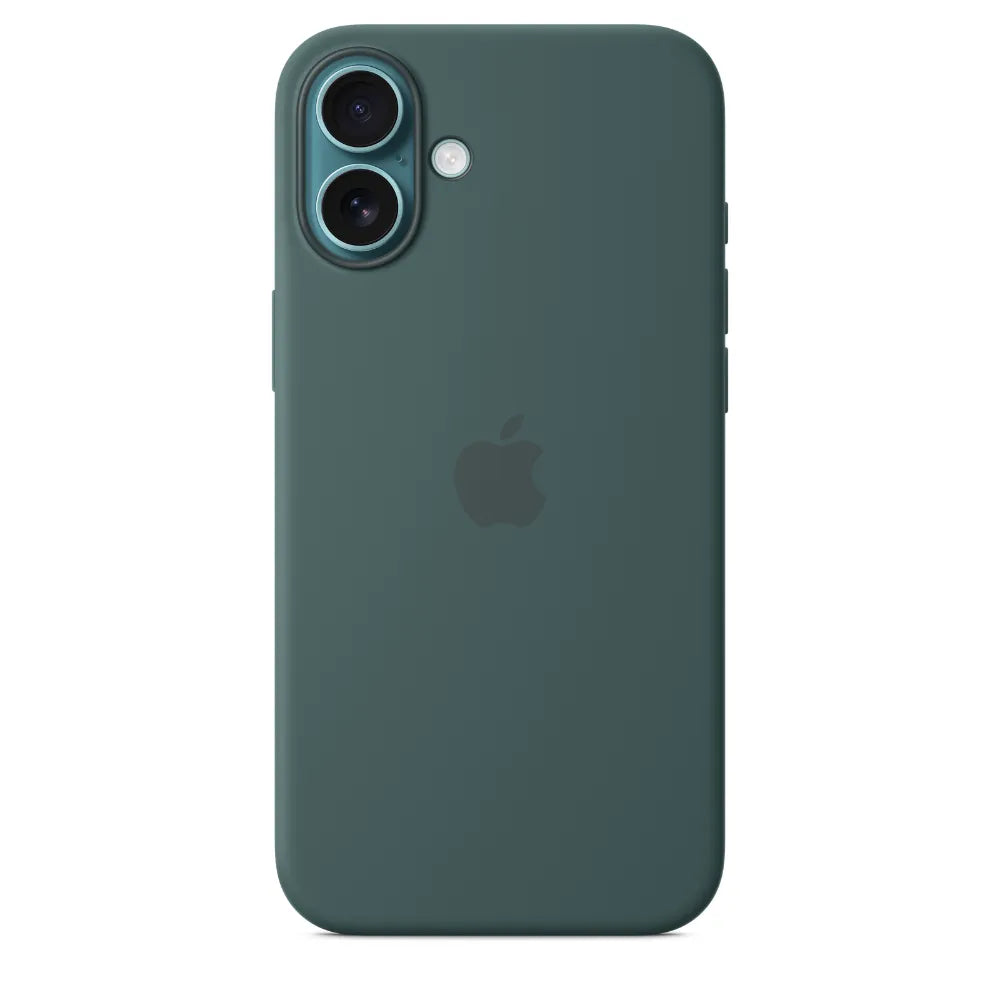 Funda de silicón con MagSafe para el iPhone 16 Plus - Verde lago