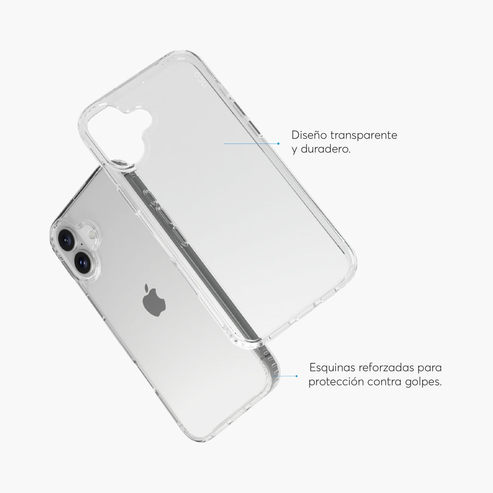 SafeCase Clear NCO para iPhone 16 Series