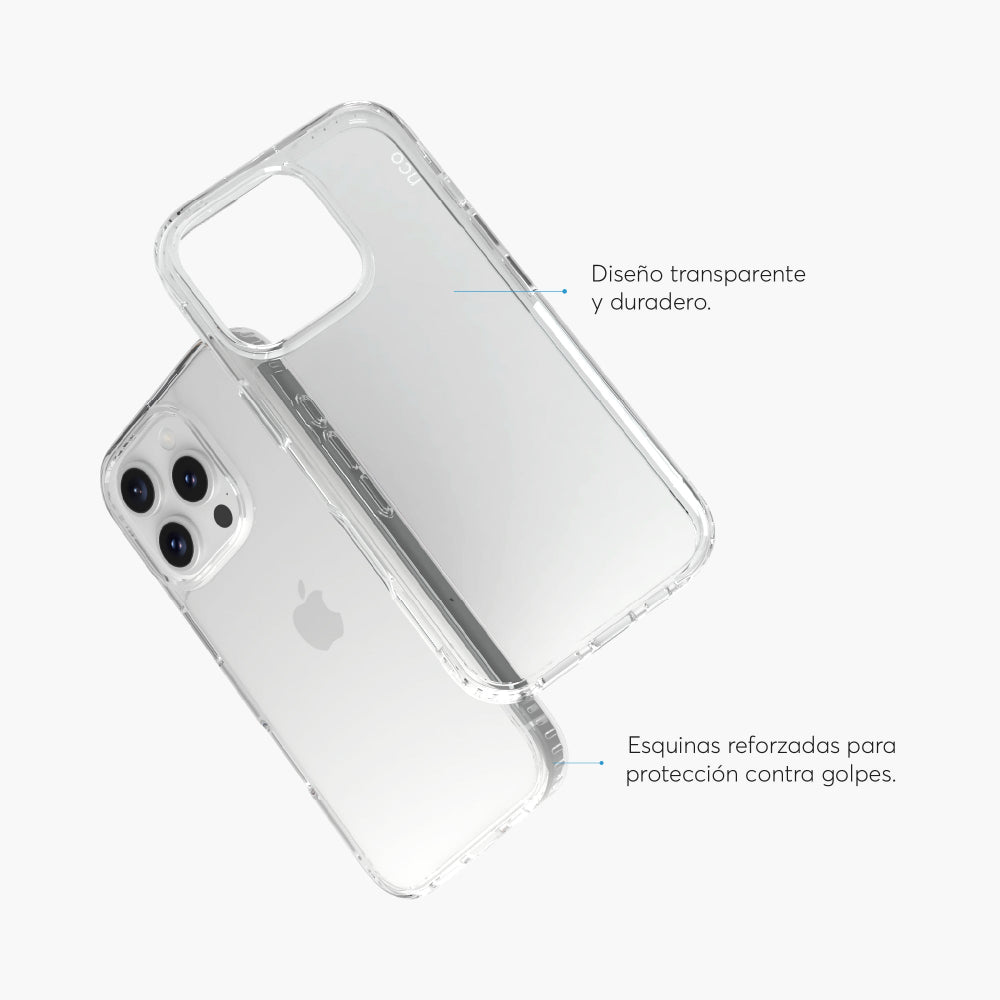SafeCase Clear NCO para iPhone 16 Series