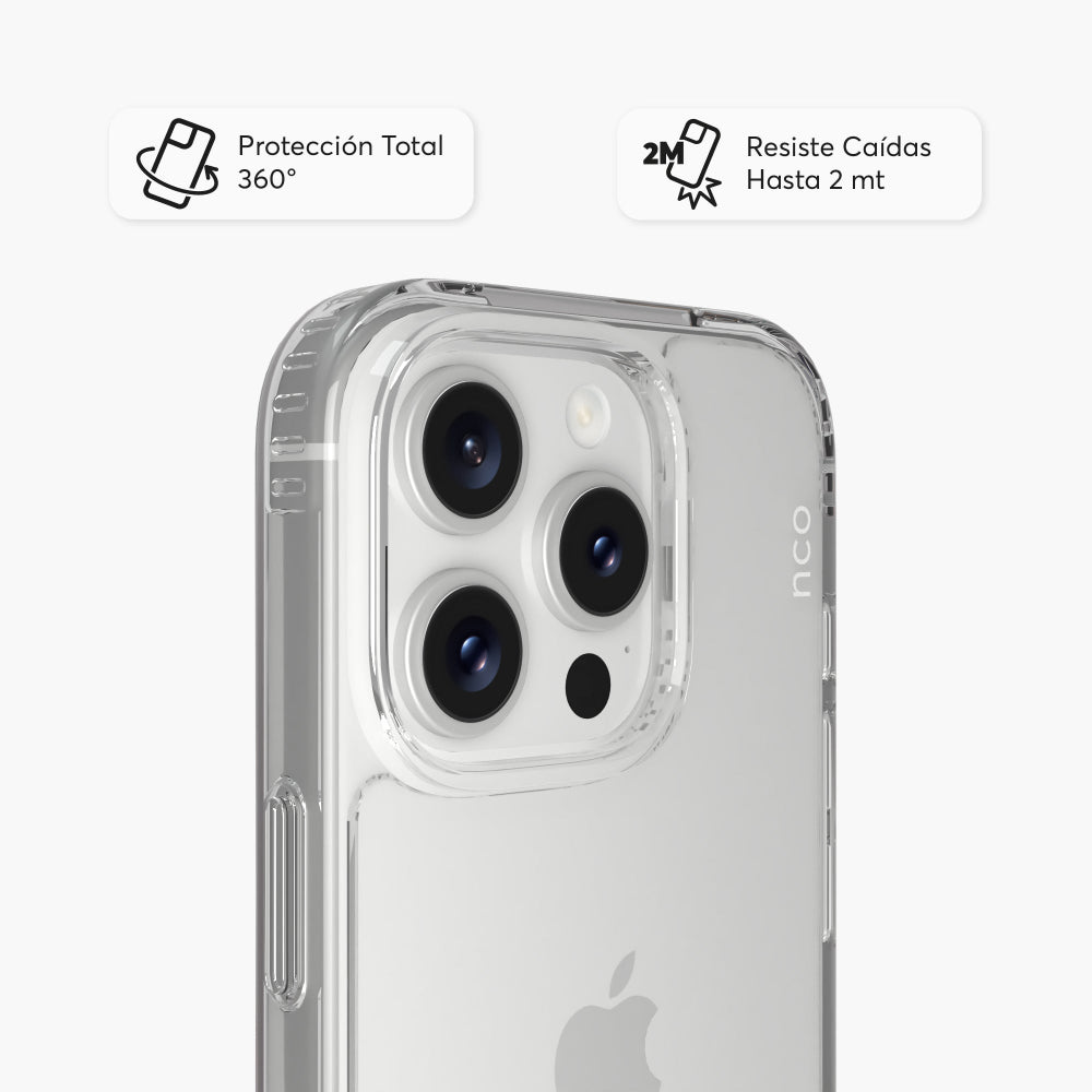 SafeCase Clear NCO para iPhone 16 Series