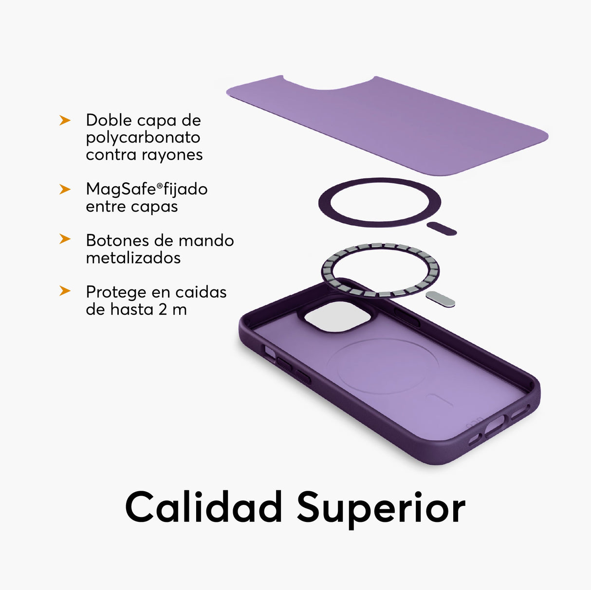 SafeCase Lite NCO con MagSafe para iPhone 15 Series