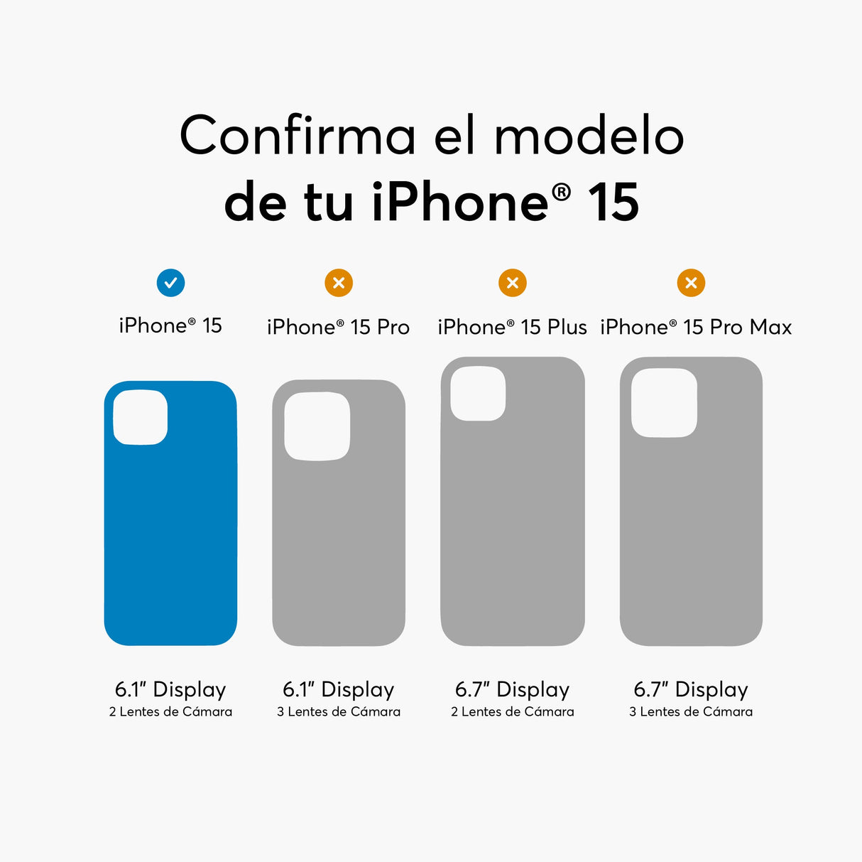 SafeCase Lite NCO con MagSafe para iPhone 15 Series