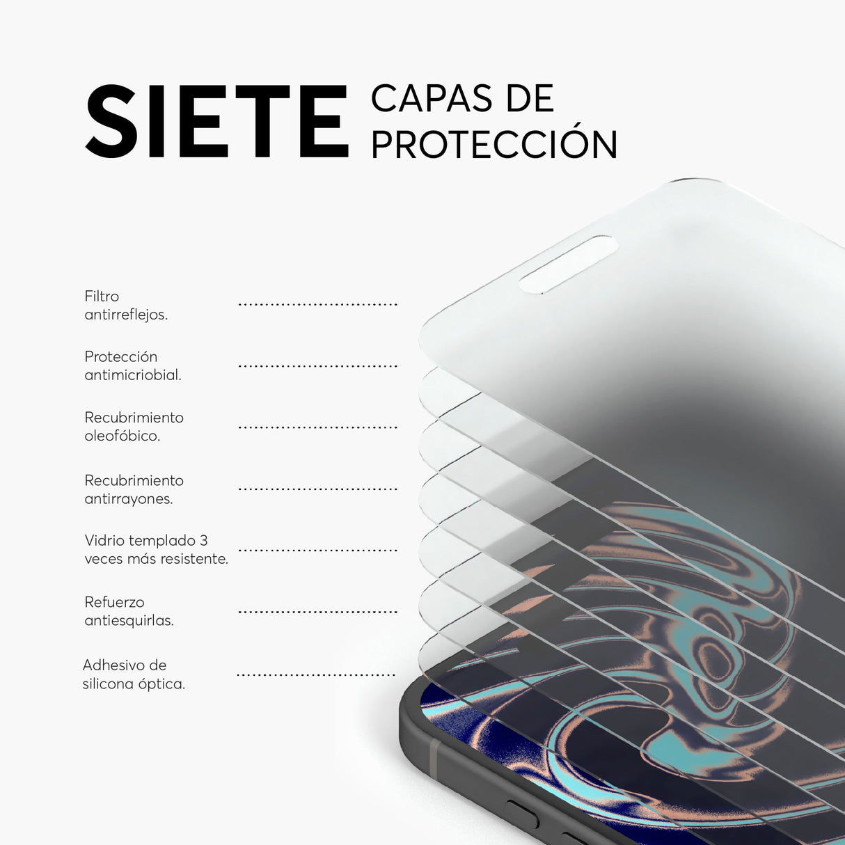 NanoGlass NCO para iPhone 16 Series