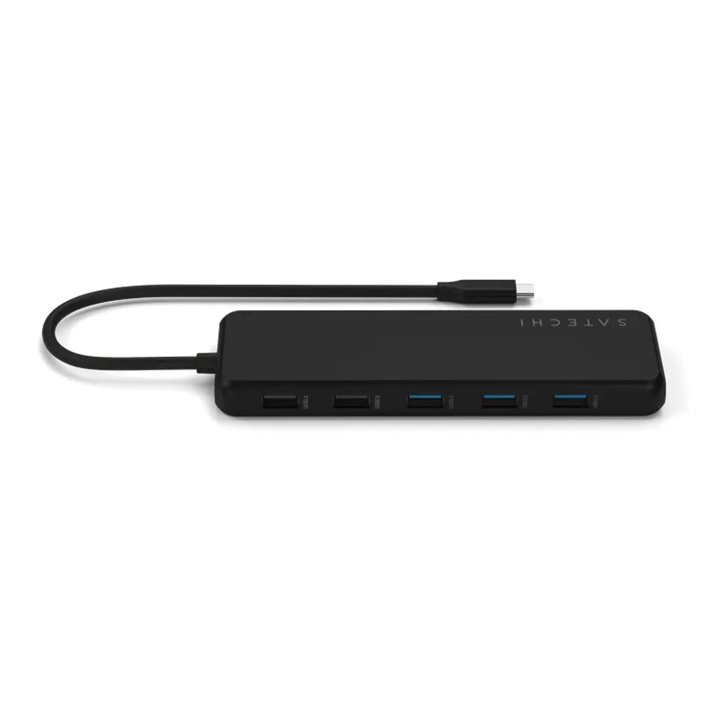 Adaptador Multipuerto Satechi de Triple Pantalla 13 en 1 USB-C - Negro