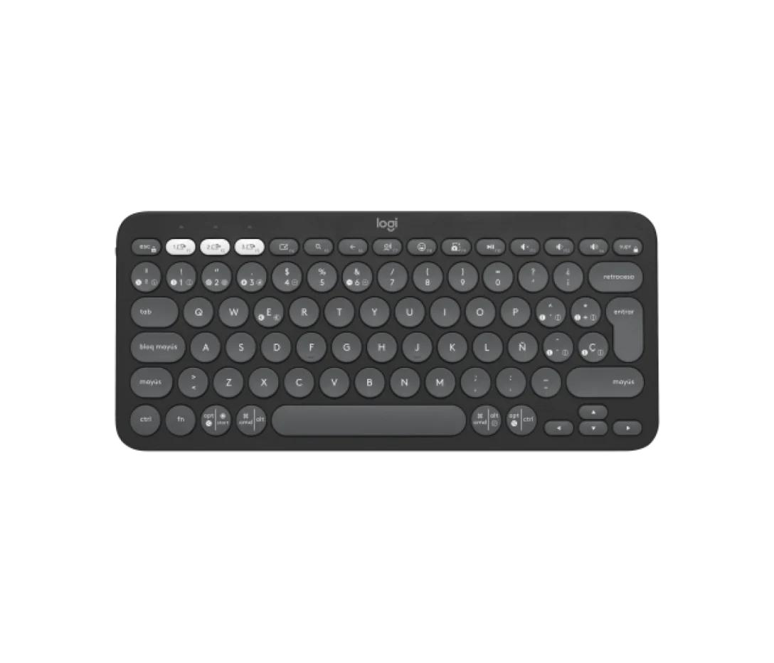 Teclado Logitech K380S Bluetooth - Negro