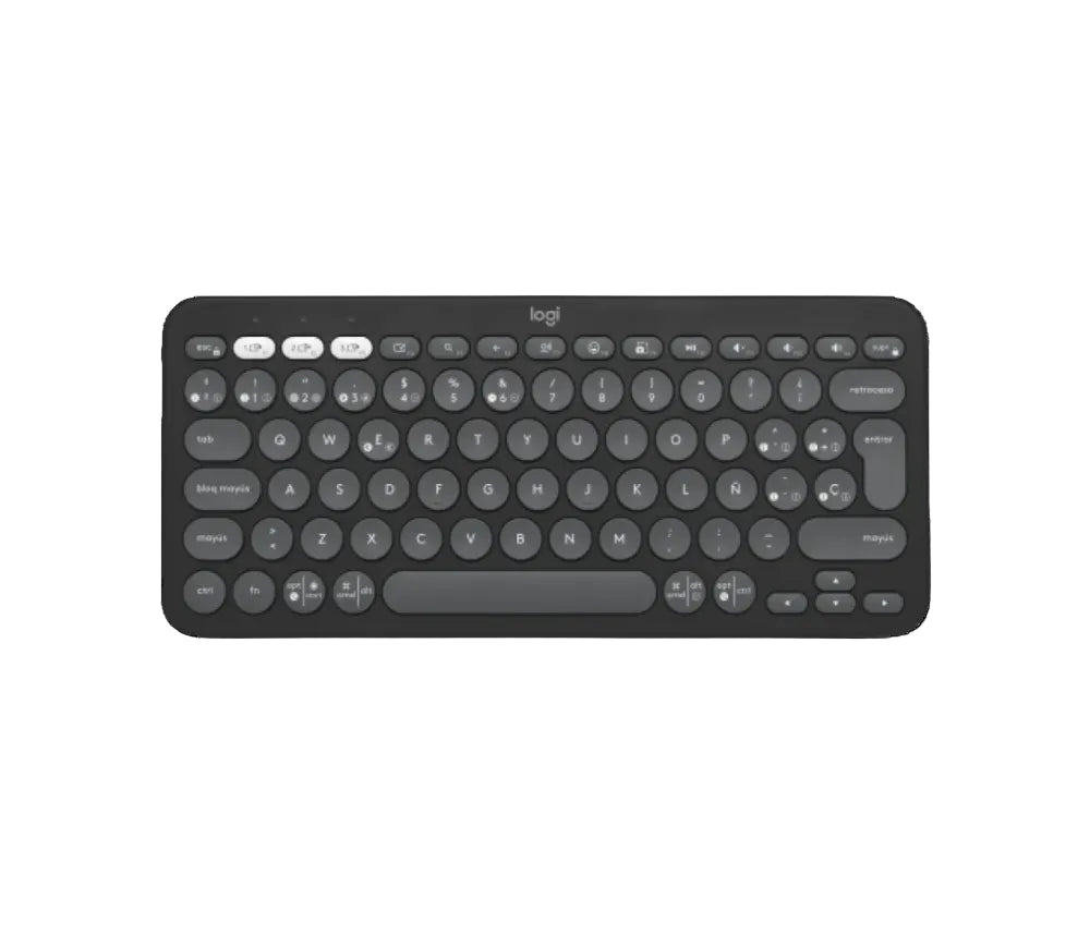 Teclado Logitech K380S Bluetooth - Negro