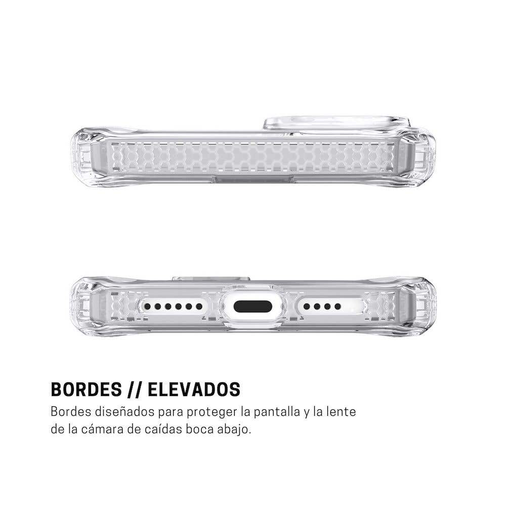 ItSkins Case Spectrum R Clear para iPhone 15 - Transparente