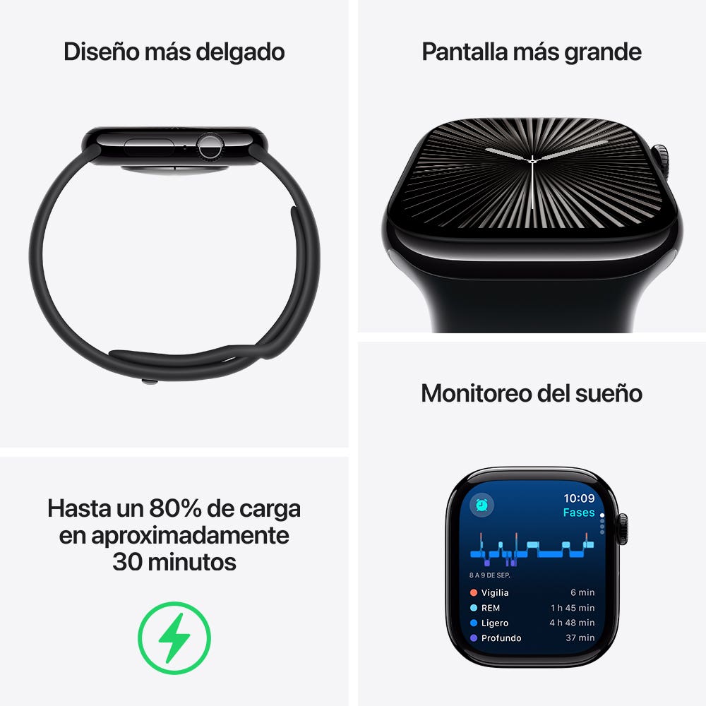 Apple Watch Series 10 (GPS) Correa Deportiva