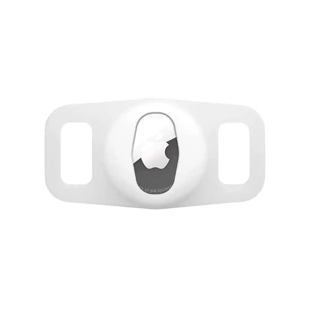 Case-Mate Collar de Mascotas para AirTag para Collar - Blanco Neón