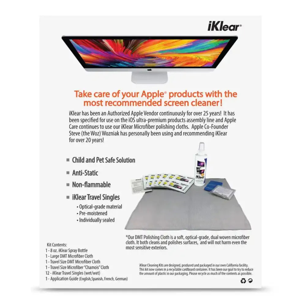Iklear Kit de Limpieza para Dispositivos Apple