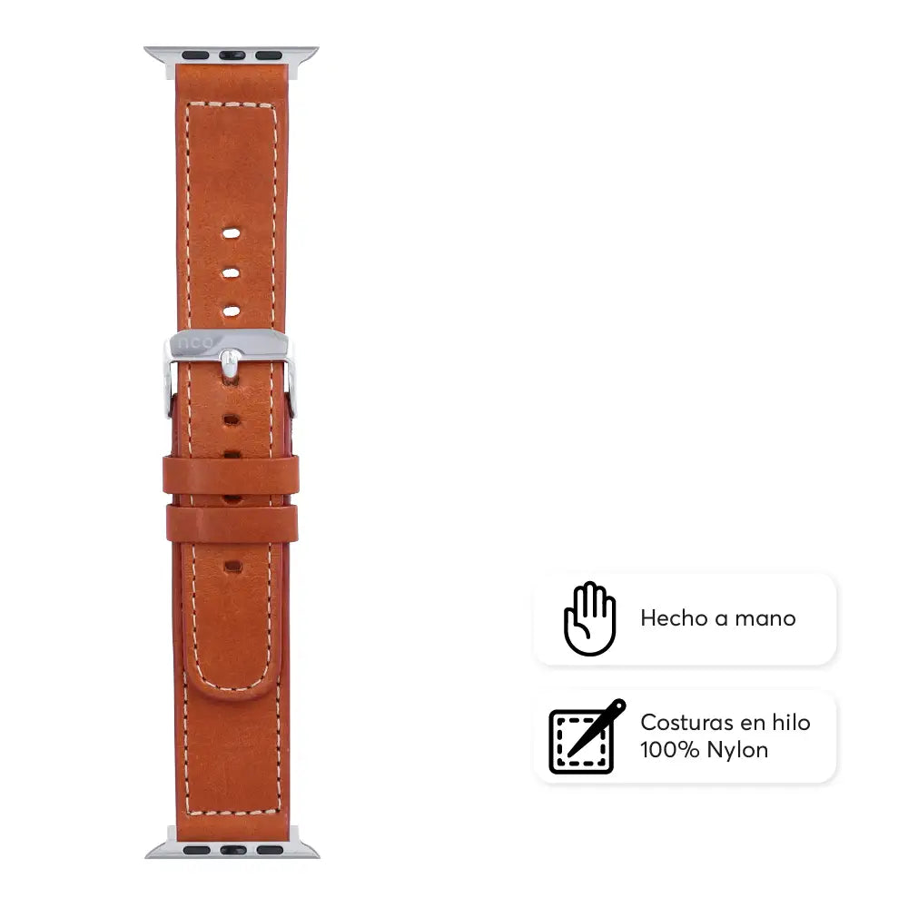 Correa en cuero LeatherBand NCO para Apple Watch