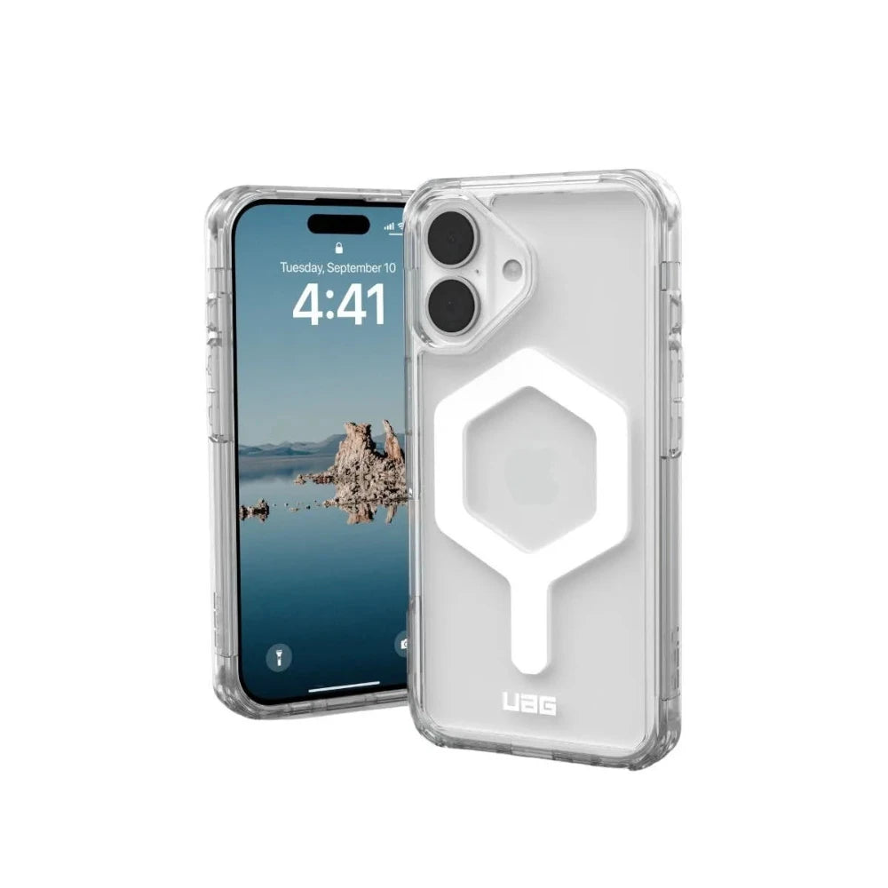 UAG Case Plyo con Magsafe para iPhone 16 - Hielo/Blanco