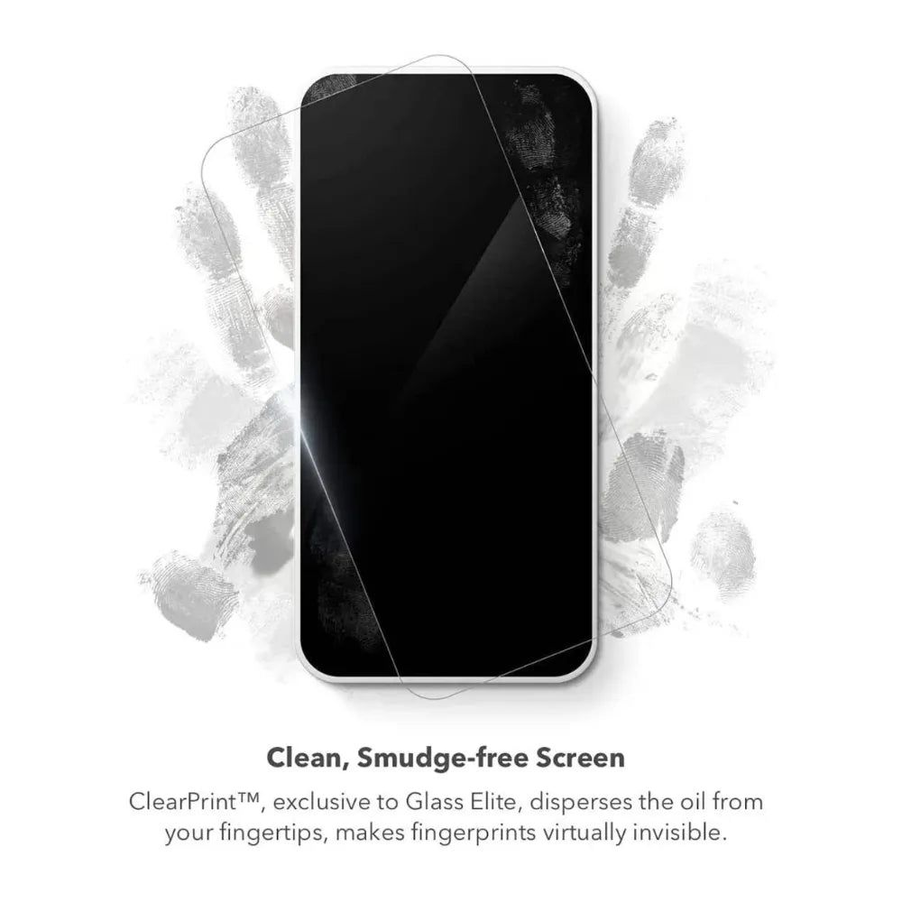 Protector de Pantalla Zagg Glass Elite+ iPhone 13/13 Pro/14/17e - Transparente