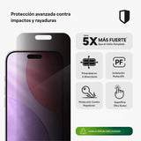 Protector_de_Pantalla_Zagg_Glass_XTR_Privacidad_para_iPhone_17_Pro_Transparente_Posición_2_iShop_El Salvador