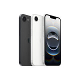 iPhone 16e - Blanco - 128GB + Case de Silicona Apple para iPhone16e – Azul Invierno
