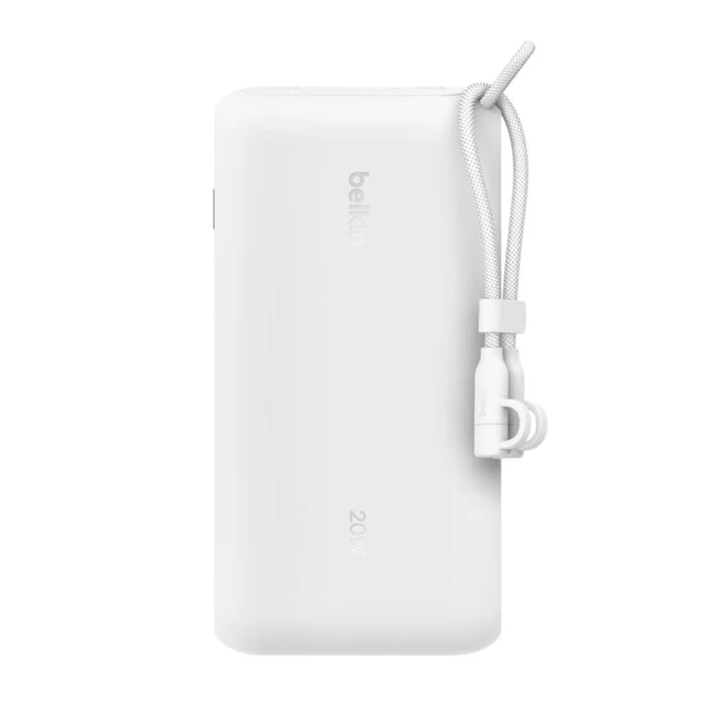 Batería:_Externa _Belkin_20K_con_2_USB_C_Blanco_Posicion_1_ iShop_El_Salvador