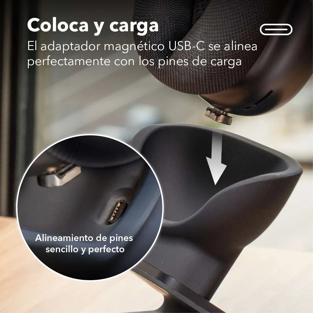 Base_de_Carga_Mophie_para_AirPods_Max_USB_C_Negro_Imagen_posicion_4_iShop_El_Salvador