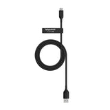 Cable Mophie essential trenzado USB-A a USB-C 15w 1m - Negro