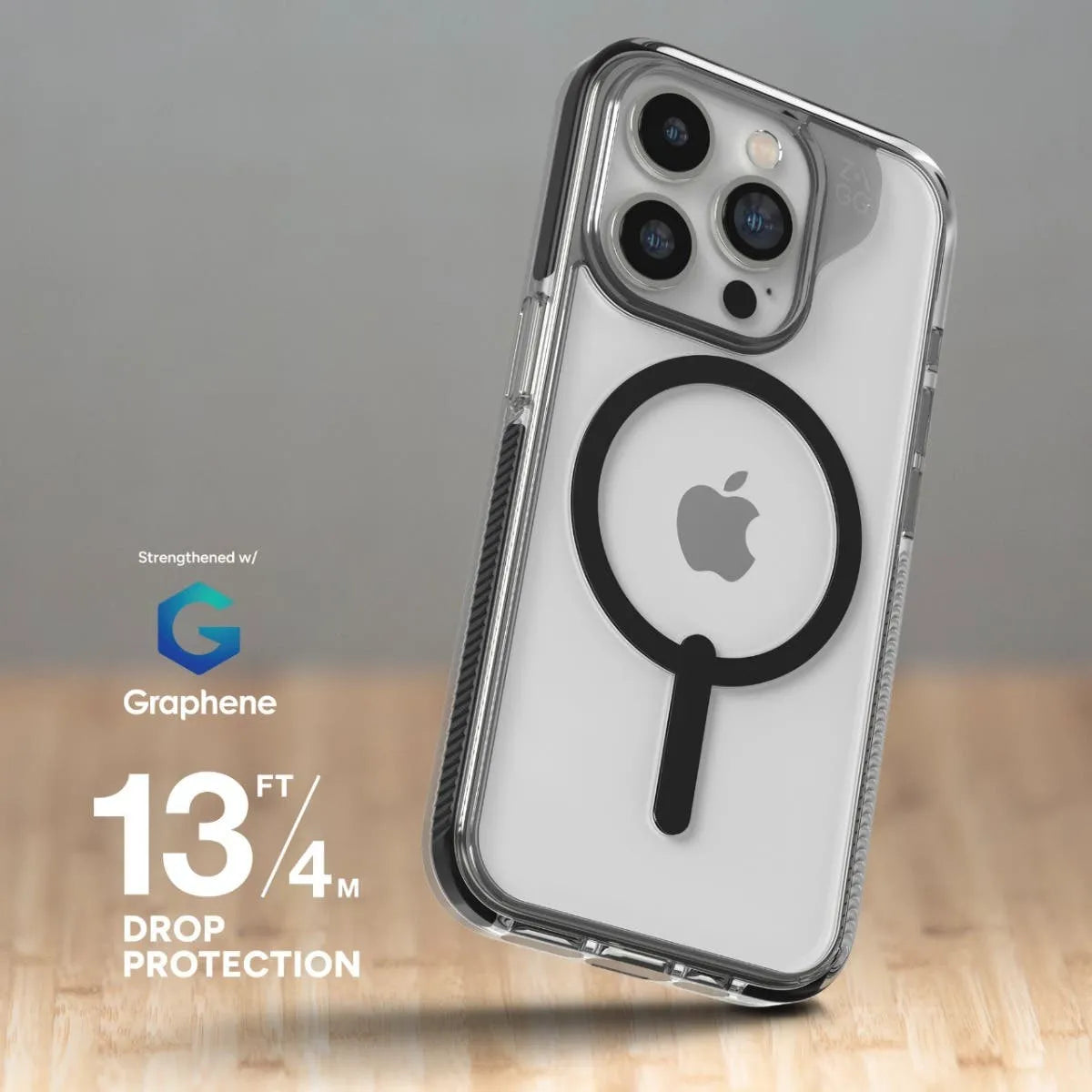 Case ZAGG Santa Cruz Snap Magsafe para iPhone 15 Pro Max - Azul