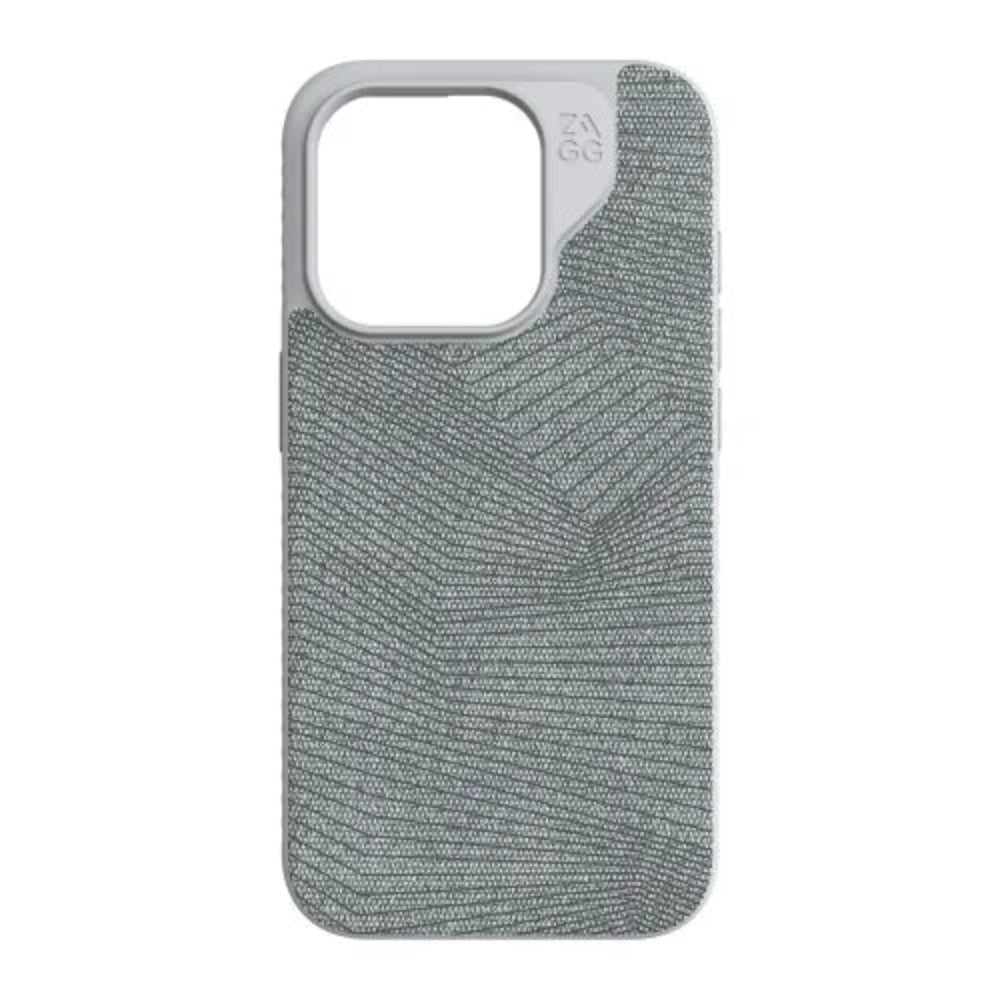 Case ZAGG London Snap Magsafe para iPhone 15 Pro - Gris