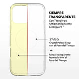 Case ZAGG Crystal Palace con MagSafe para iPhone 16 Pro - Transparente