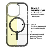 Case Zagg Santa Cruz Snap Magsafe para iPhone 16 Pro Max  - Negro