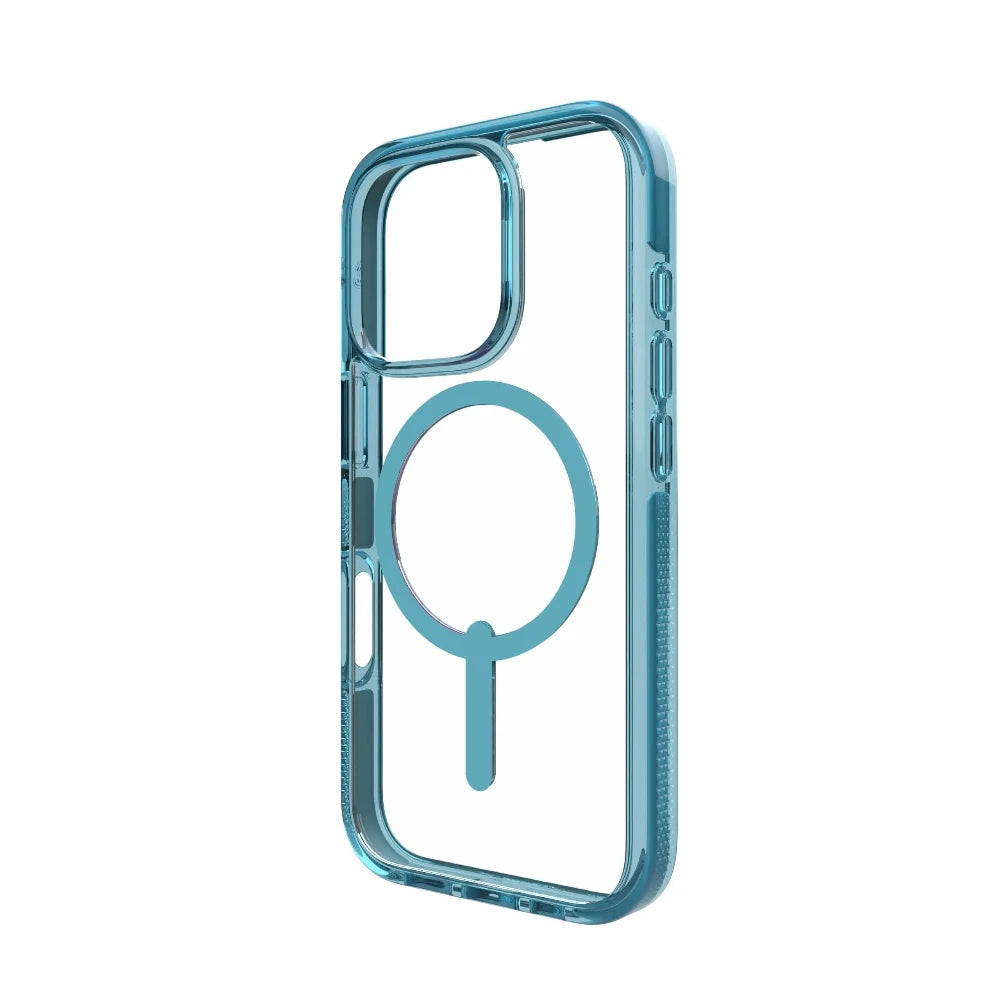 Case ZAGG Santa Cruz con MagSafe para iPhone 16 Pro - Azul