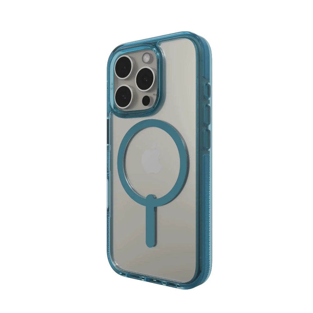 Case ZAGG Santa Cruz con MagSafe para iPhone 16 Pro - Azul