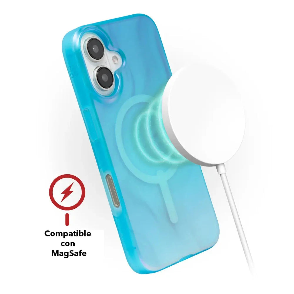 Case Zagg Milan Snap con MagSafe para iPhone 16 - Aurora