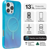 Case Zagg Milan Snap con MagSafe para iPhone 16 Pro Max - Aurora