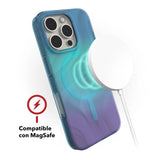 Case Zagg Milan Snap con MagSafe para iPhone 16 Pro Max - Aurora