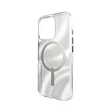 Case Zagg Milan Snap con MagSafe para iPhone 16  Pro - Plateado