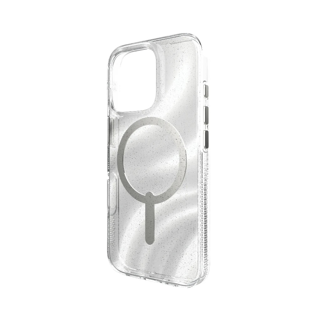 Case Zagg Milan Snap con MagSafe para iPhone 16  Pro Max - Plateado