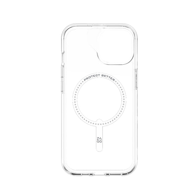 Case ZAGG Crystal Palace con MagSafe para iPhone 16e - Transparente