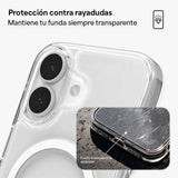 Case Zagg Crystal Palace Snap Magsafe para iPhone 17 - Transparente