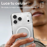 Case Zagg Crystal Palace Snap Magsafe para iPhone 17 - Transparente