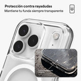 Case Zagg Crystal Palace Snap Magsafe para iPhone 17 Pro - Transparente
