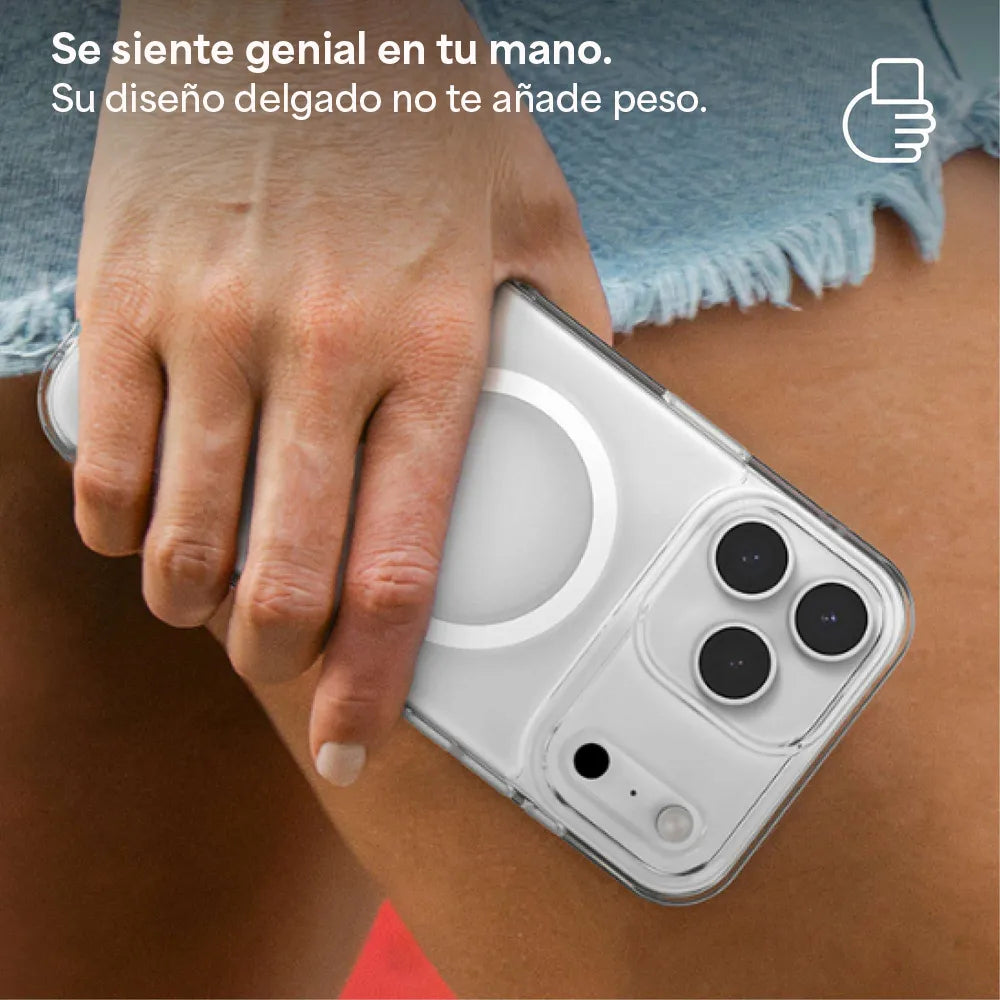Case Zagg Crystal Palace Snap Magsafe para iPhone 17 Air  - Transparente