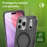 Case ZAGG Santa Cruz con MagSafe KS para iPhone Series 17 - Negro Medianoche
