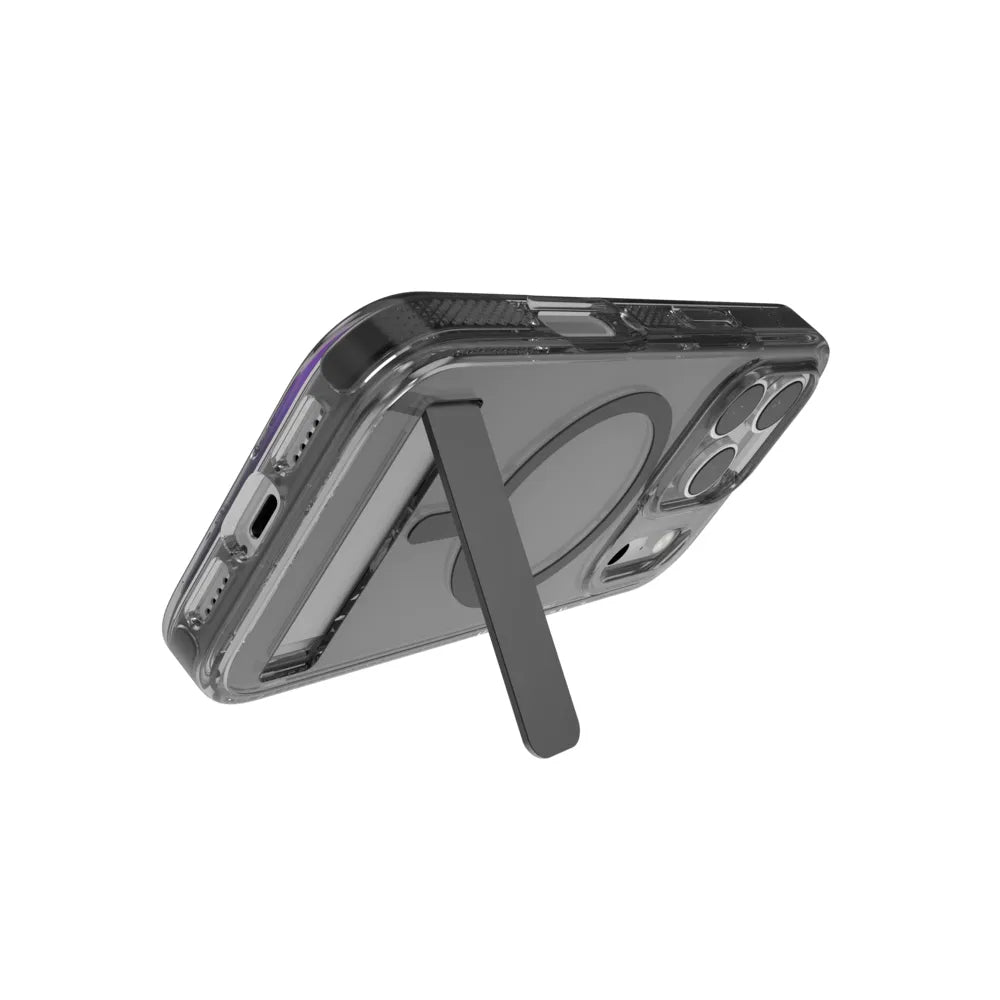 Case ZAGG Santa Cruz con MagSafe KS para iPhone Series 17 - Negro Medianoche