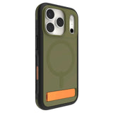 Case ZAGG Sedona Snap MagSafe KS para iPhone 17 Pro - Verde Musgo