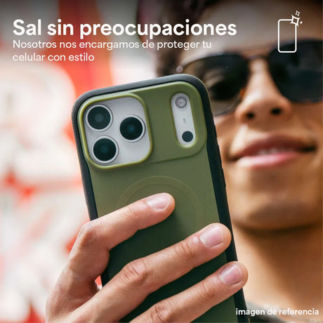 Case_ZAGG_Sedona_Snap_MagSafe_KS_para_iPhone_17_Pro_Verde_Musgo_Imagen_posicion_9_iShop_El_Salvador