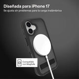 Case_ZAGG_Rainier_con_MagSafe_KS_para_iPhone_17_Negro_Humo_Posición_4_iShop_El_Salvador